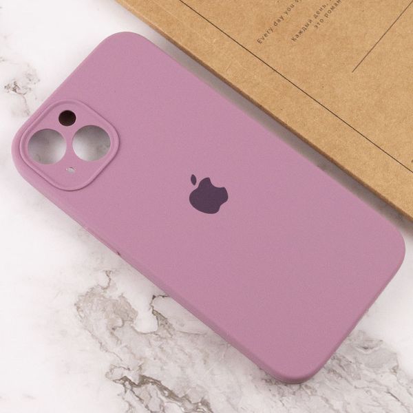 Чохол Silicone Case Full Camera Protective (AA) для Apple iPhone 13 (6.1") Ліловий / Lilac Pride 256972 фото