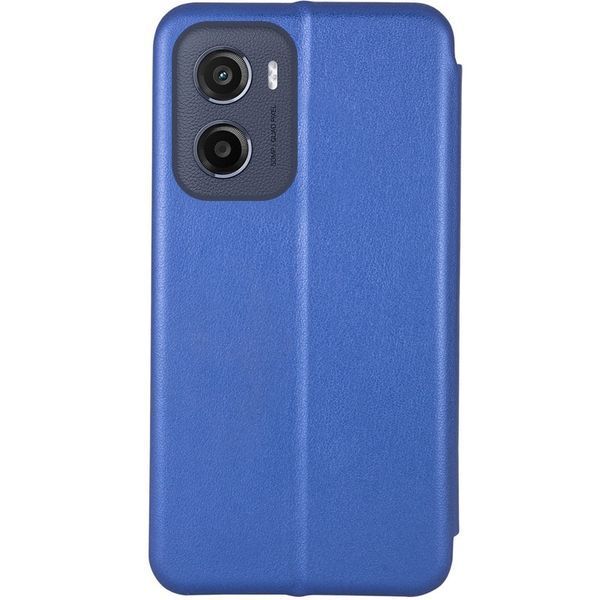 Шкіряний чохол-книжка Classy для Motorola Moto G05 / E15 Синій 377800 фото