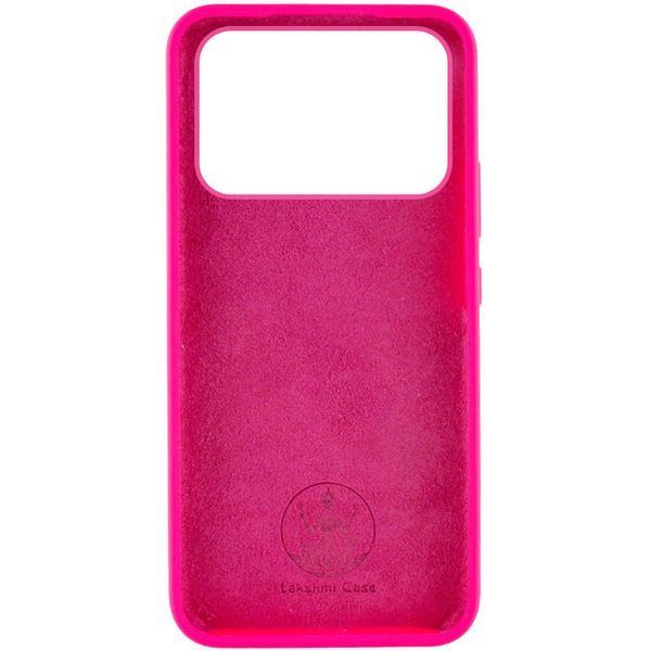 Чохол Silicone Cover Lakshmi (AAA) для Xiaomi Poco X6 Pro Рожевий / Barbie pink 288967 фото
