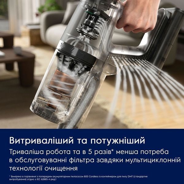 Пилосос акумуляторний ELECTROLUX EP83HB25UV 354102 фото