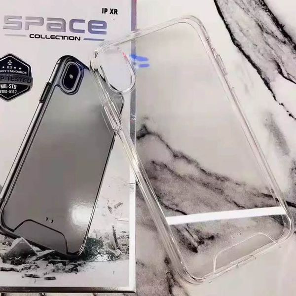 Чохол TPU Space Case transparent для Apple iPhone XR (6.1") Прозорий 238362 фото