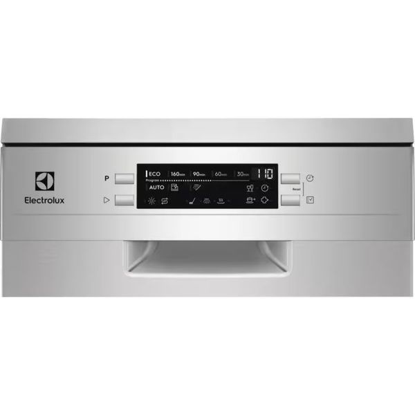 Посудомийна машина Electrolux, 10компл., E, 45см, дисплей, інвертор, 3й кошик, нерж 398134 фото