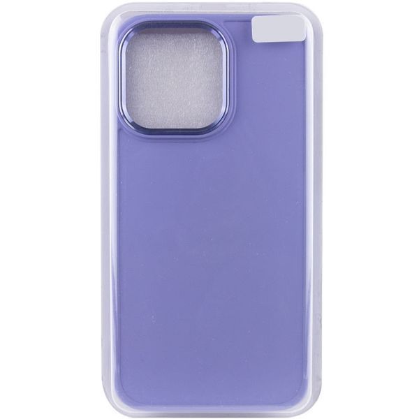 TPU чохол Bonbon Metal Style для Apple iPhone 14 Pro (6.1") Бузковий / Dasheen 257174 фото