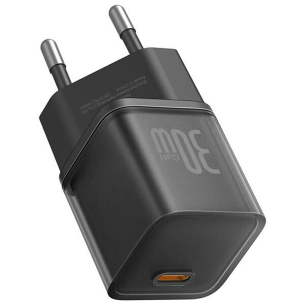 Зарядний Пристрій Baseus GaN5S 30W Wall charger 1Type-C (P10162504113-00) Black 289543 фото