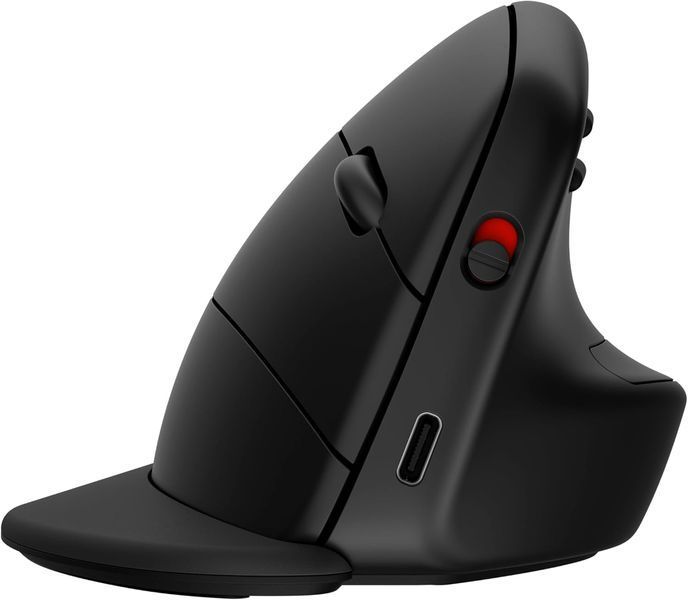 Миша HP 920 Ergonomic Vertical, WL/BT, чорний (6H1A4AA) 364597 фото