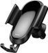 Автомобільний тримач Baseus Future Gravity Car Mount Holder (SUYL-WL01) Black 192588 фото 2