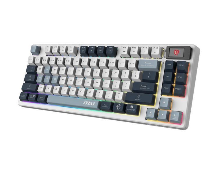Клавіатура GAMING WHITE UA FORGE GK600 TKL MSI 359104 фото