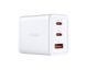 Зарядний пристрій мережевий D-Link DCP-651 65Вт GaN 2хUSB-С, 1xUSB-A, білий 395553 фото 4