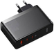 Зарядний Пристрій Baseus GaN5 Pro 140W 2 x Type-C + USB + Кабель Type-C - Type-C (CCGP100201) black 268696 фото 2
