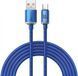 Кабель Baseus Crystal Shine Series Fast Charging Data USB кабель USB To Type-C 100 W 2M (CAJY000503) Blue 253538 фото 1