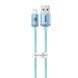 Кабель Baseus Crystal Shine Series Fast Charging Data USB кабель USB To IP 2.4A 2m (CAJY001203) Sky Blue 260564 фото 8