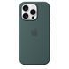 Чохол-накладка Apple iPhone 16 Pro Silicone Case with MagSafe - Lake Green (MYYR3) 321816 фото 3