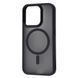 Чохол WAVE Matte Insane Case with Magnetic Ring iPhone 15 Pro black 332270 фото 1