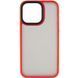 TPU+PC чохол Metal Buttons для Apple iPhone 13 Pro (6.1") Червоний 217606 фото 1