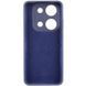 Чохол Silicone Cover Lakshmi Full Camera (AAA) для Xiaomi Redmi Note 13 4G Темно-синій / Midnight blue 307546 фото 2