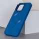 Шкіряний чохол Bonbon Leather Metal Style with MagSafe для Apple iPhone 15 Plus (6.7") Синій / Indigo 286120 фото 3