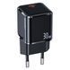 Зарядний Пристрій Usams T45 UX Series USB-C PD&QC3.0 30W 3A with Lightning-Type-C cable Black 258878 фото 1