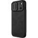 Шкіряний чохол-книжка Nillkin Qin Pro Camshield для Apple iPhone 17 Pro (6.3") Black 401087 фото 1