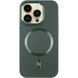 Шкіряний чохол SnapCase with MagSafe для Apple iPhone 16 Pro Max (6.9") Green 329031 фото 1