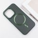 Шкіряний чохол SnapCase with MagSafe для Apple iPhone 16 Pro Max (6.9") Green 329031 фото 2
