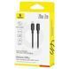 Кабель Baseus Silky Series Fast Charging Type-C to Lightning 20W (2m) (P10377700213-01) White 347055 фото 2