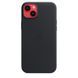 Чохол-накладка Apple iPhone 14 Plus Leather Case with MagSafe - Midnight (MPP93) 257310 фото 2