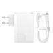Зарядний Пристрій Baseus GaN5 Pro 140W 2 x Type-C + USB + Кабель Type-C - Type-C (CCGP100201) black 268696 фото 11