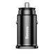 АЗП 2USB Baseus Square Metal QC 30W (CCALL-DS01) Black 214763 фото 4