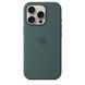 Чохол-накладка Apple iPhone 16 Pro Silicone Case with MagSafe - Lake Green (MYYR3) 321816 фото 2