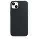 Чохол-накладка Apple iPhone 14 Plus Leather Case with MagSafe - Midnight (MPP93) 257310 фото 3