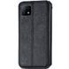Кожаный чехол книжка GETMAN Cubic (PU) для Oppo A53 5G / A73 5G Черный 203998 фото 6