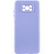 Чохол Silicone Cover Lakshmi Full Camera (AAA) для Xiaomi Poco X3 NFC / Poco X3 Pro Бузковий / Dasheen 283001 фото 1