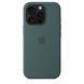 Чохол-накладка Apple iPhone 16 Pro Silicone Case with MagSafe - Lake Green (MYYR3) 321816 фото 4