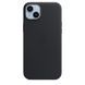 Чохол-накладка Apple iPhone 14 Plus Leather Case with MagSafe - Midnight (MPP93) 257310 фото 1