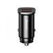 АЗП 2USB Baseus Square Metal QC 30W (CCALL-DS01) Black 214763 фото 2