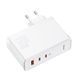 Зарядний Пристрій Baseus GaN5 Pro 140W 2 x Type-C + USB + Кабель Type-C - Type-C (CCGP100201) black 268696 фото 12