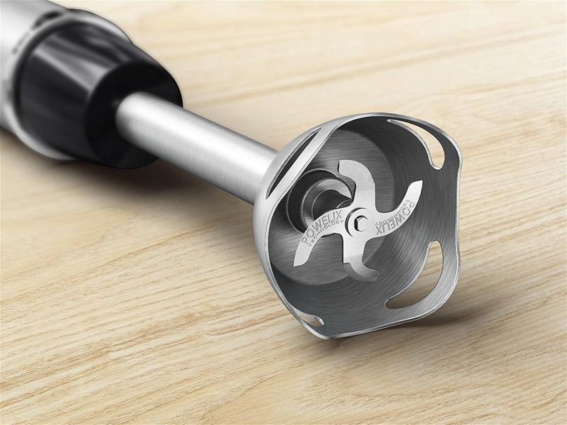 Блендер Tefal заглибний Quickchef+ 1000Вт, 2в1, чаша-800мл, чопер-500мл, турборежим, сріблясто-чорний (HB672830) 363209 фото