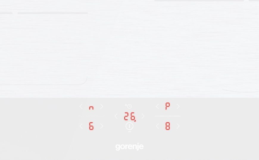 Варильна поверхня Gorenje індукційна, 60см, TouchControl, PowerBoost, блокування, білий (GI6421SYW) 367110 фото