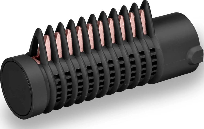 Фен-щітка Babyliss, 1000Вт, 2 режими, іоніз-я, хол. обдув, кераміка, чорний (AS126E) 366637 фото