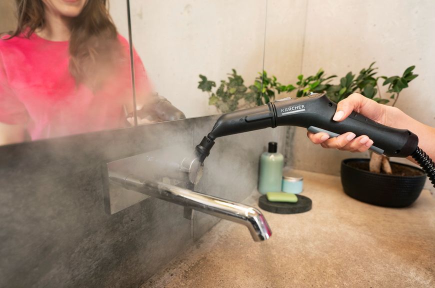 Пароочисник Karcher SC 4 Deluxe, 2200Вт, 1300мл, 4Бар, білий (1.513-460.0) 361676 фото