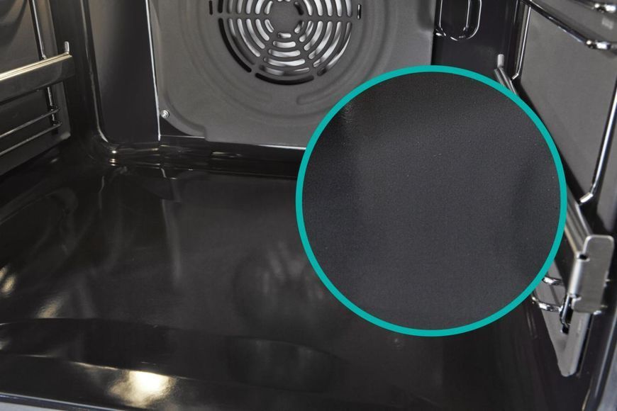 Плита Gorenje електрична склокерамічна, 70л, 50x60см, дисплей, програматор, сірий (GEC5C41SG) 374404 фото