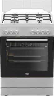 Плита Beko комбінована, 66л, 60x60см, конвекція, білий (FBM62120WD) 375128 фото