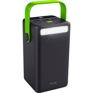 Акумулятор портативний літій-іонний power bank Trust Redoh XXL, 50000мА&middot;год, 3хUSB-A/USB-C, 20W, чорний 363972 фото