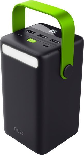 Акумулятор портативний літій-іонний power bank Trust Redoh XXL, 50000мА&middot;год, 3хUSB-A/USB-C, 20W, чорний 363972 фото