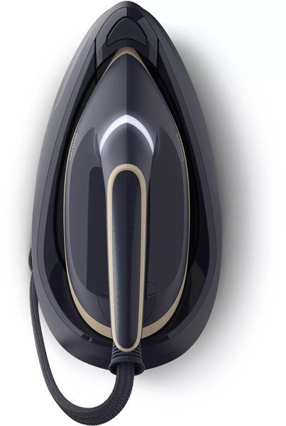 Праска-парогенератор Philips PerfectCare 6000 Series, 2400Вт, 1800мл, паровий удар -600гр, постійна пара - 130гр, нерж. сталь, синьо-золотий (PSG6066/ 373966 фото