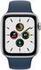 Смарт-годинник Apple Watch SE GPS 44mm Silver Aluminum Case Abyss Blue S. Band MKQ43 239362 фото 2