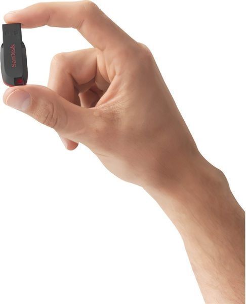 Накопичувач SanDisk 32GB USB 2.0 Type-A Cruzer Blade Чорний (SDCZ50-032G-B35) 375216 фото