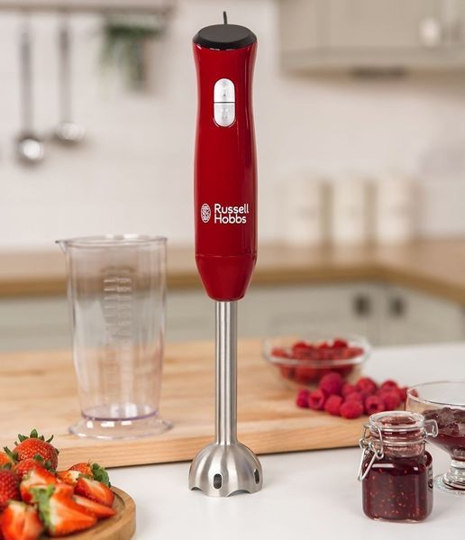 Блендер Russell Hobbs заглибний Desire 600Вт, чаша-500мл, червоний (24690-56) 363965 фото