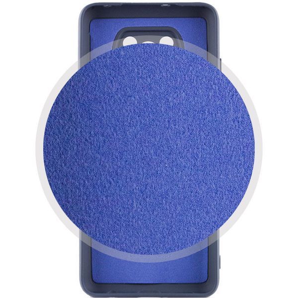 Чохол Silicone Cover Lakshmi Full Camera (AAA) для Xiaomi Poco X3 NFC / Poco X3 Pro Темно-синій / Midnight blue 283002 фото