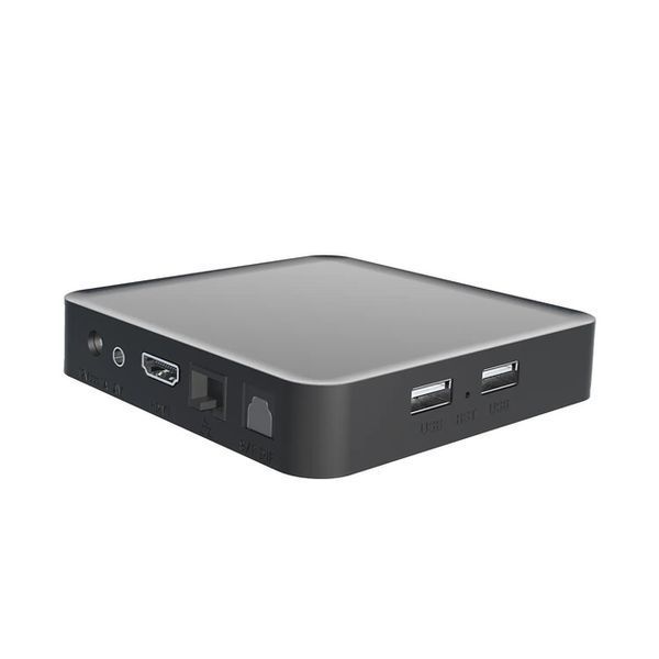 TV Приставка Dcolor GD2 2/32 (Amlogic S905Y4/2Gb/32Gb/Wi-Fi2.4G+5G+100 Mb/USB2.0x2/AV/Mali-G31/HDMI/Bluetooth Пульт Голосове Керування/BT 5.0/Google T 354261 фото